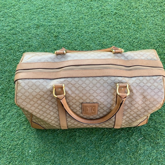Celine Macadam Travel bag in Boston style VINTAGE - Picture 4 of 8